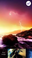 Storm Element Lock Screen تصوير الشاشة 2