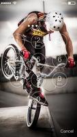 BMX Wheel Lock Screen syot layar 1