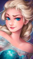 Elsa Cute Queen Froz Pattern Princess App Lock capture d'écran 1