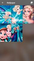 Elsa Cute Queen Froz Pattern Princess App Lock capture d'écran 2