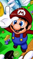 Mario Wallpaper Cute Super Game Screen Lock Affiche
