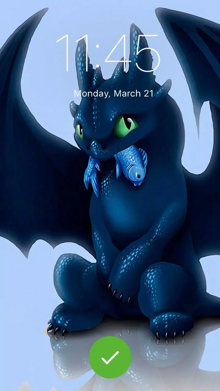 Tải xuống APK Toothless Cute Dragon Wallpaper App Lock cho Android