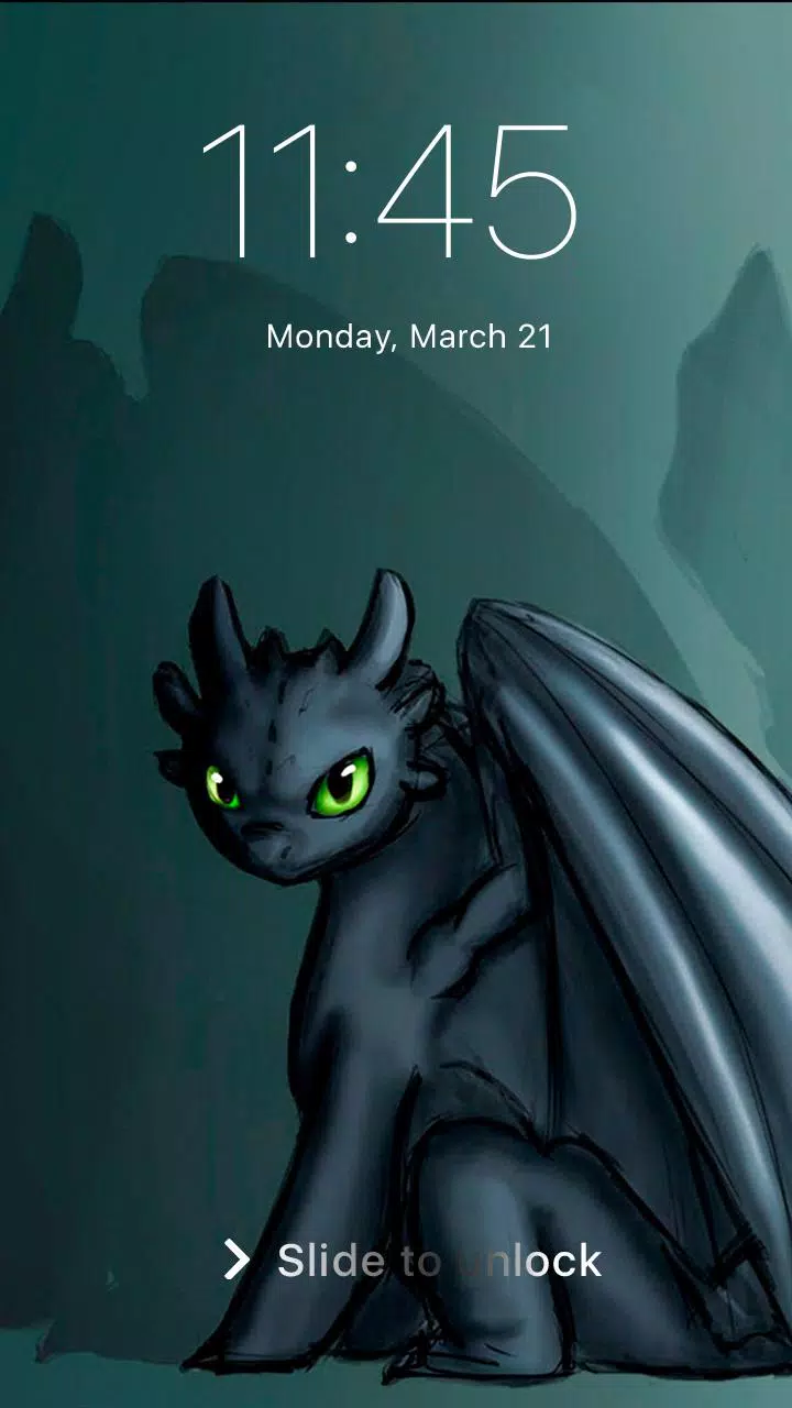 Toothless Cute Dragon Wallpaper App Lock APK pour Android Télécharger