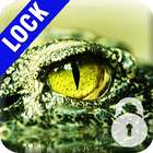 Crocodile Alligator Caiman  PIN Lock-icoon