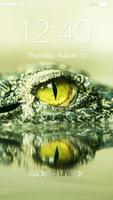 Crocodile Alligator Caiman  PIN Lock poster