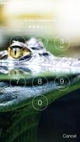 Crocodile Alligator Caiman  PIN Lock स्क्रीनशॉट 1