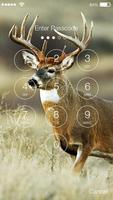 Deer Animal PIN Lock 스크린샷 1