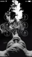 Hookah Smoke  Lock Screen स्क्रीनशॉट 1