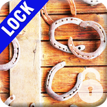 Horseshoe Happiness Luck PIN Lock