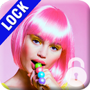 Pink  Style PIN Lock APK