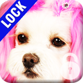Pink Style Dog PIN Lock
