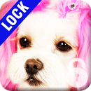 Pink Style Dog PIN Lock APK