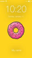 Yummy Donut Wallpaper & App Lock capture d'écran 2