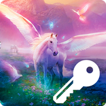 Magic Mysterious Unicorn Flying Horse Smart Lock