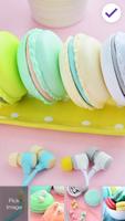 Art Macaron Headphones Wallpaper Smart Screen Lock 스크린샷 2