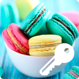 Pink Makaron Sweet Candy Valentine PIN Smart Lock