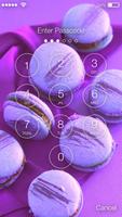 Sweet Appetizing Macaron Wallpaper HD Smart Lock 截圖 1