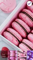 Sweet Appetizing Macaron Wallpaper HD Smart Lock ภาพหน้าจอ 2