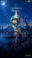 Unicorn Pony Love Little Princess PIN Smart Lock 스크린샷 1