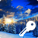 Winter Village HD Wallpaper Smart Lock Screen Lock APK