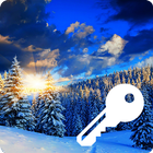 Winter Village HD Wallpaper Smart Lock Screen Lock icon