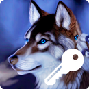 Wonderful Beautiful Husky Wallpaper PIN Smart Lock APK