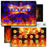 Phoenix Emoji Keyboard Theme live