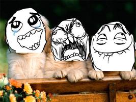 Rage Face Photo Editor Cartaz