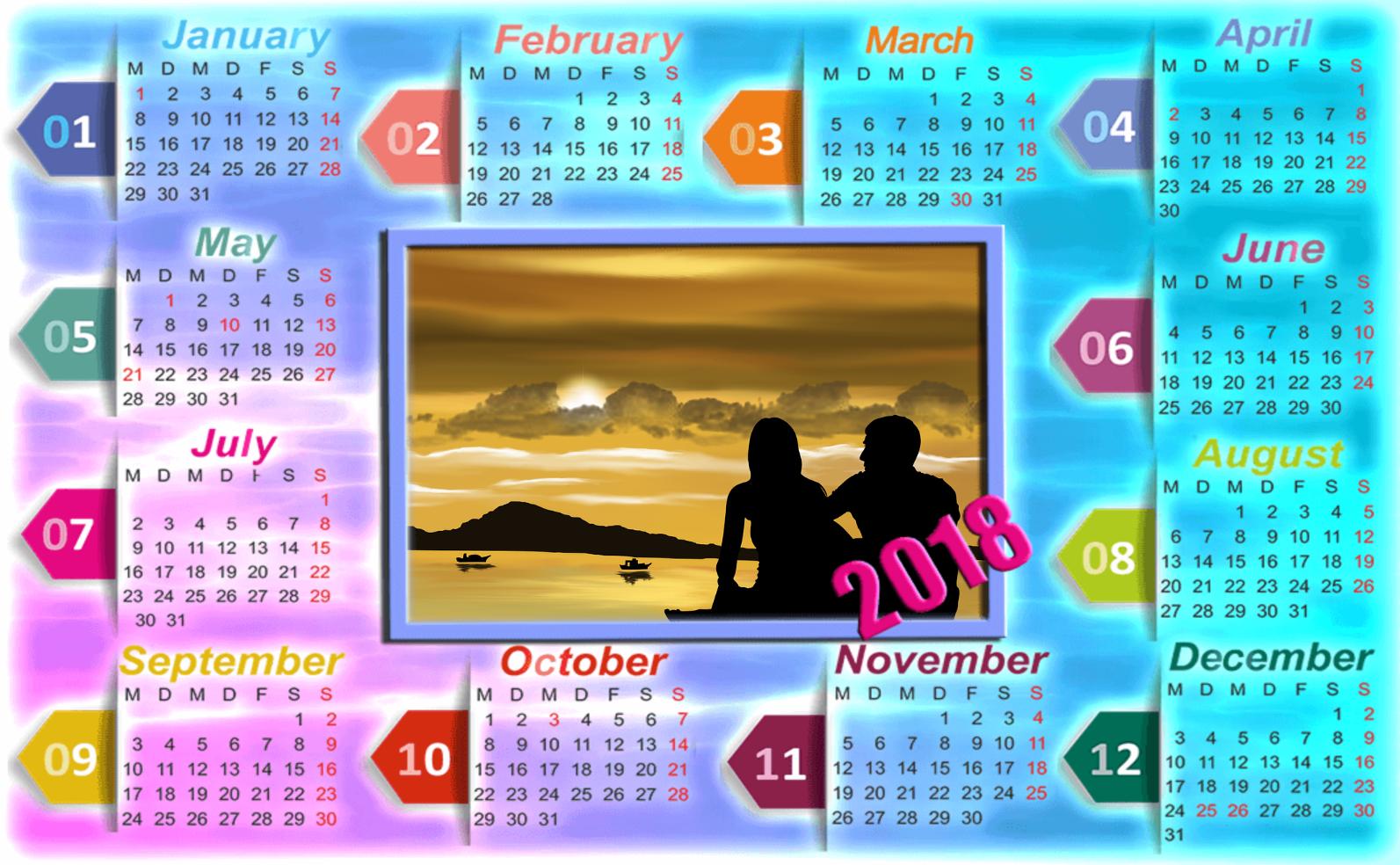 Calendario 2018 Editor De Foto Para Android Apk Baixar calendario editor