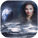 ضع صورتك في أجمل صورة الكرة الأرضية APK