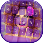 خلفية لوحة المفاتيح أيقونة