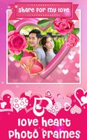 Love Heart Photo Frames постер