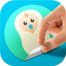 Baby Photo Stickers – Pregnancy Milestone Theme APK