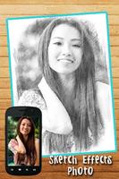 Photo Sketch Filter Effect постер