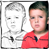 Convert Photo to drawing Pencil icono