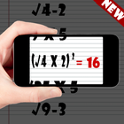 Math Photo - camera calculator icono