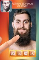 Beard Salon Photo Montage पोस्टर