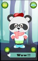 Panda Popular Dress Up Free Affiche