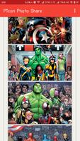 پوستر Picon Photo Share:แก้ไขรูปภาพฟรี Hero-@marvel Free