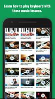 Piano Keyboard Lessons Guide screenshot 1