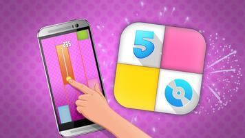 Poster Piano Tap 5: Magic music tiles