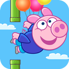 Flappy Pig - Free For Kids icône