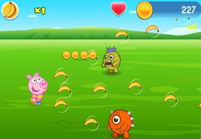 Minion Banana Rush with Piggy plakat