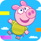 Jump Up - with Piggy Free ikona