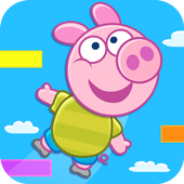 Jump Up - with Piggy Free-icoon