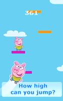 Jump Up - with Piggy Free ภาพหน้าจอ 3