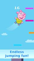 Piggy Free - Jump Up الملصق