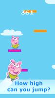 Jump Up - with Piggy Free Screenshot 1