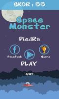 Poster Space Monster - PiedRa