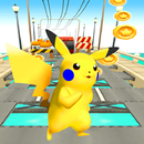 Running Pikachu Subway  City APK